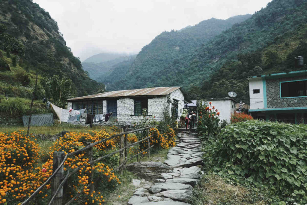 Haus in Pokhara, Nepal